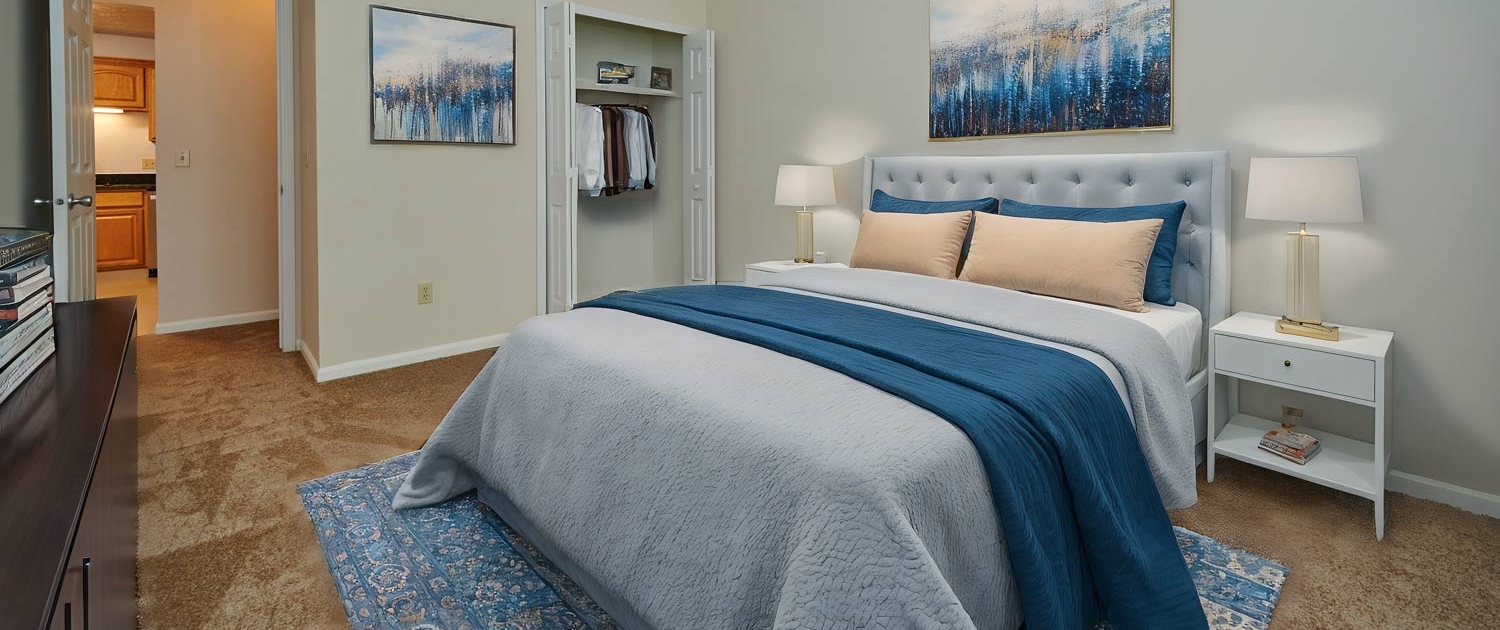 Grand Bay Townhomes and Apartments Bedroom Detail