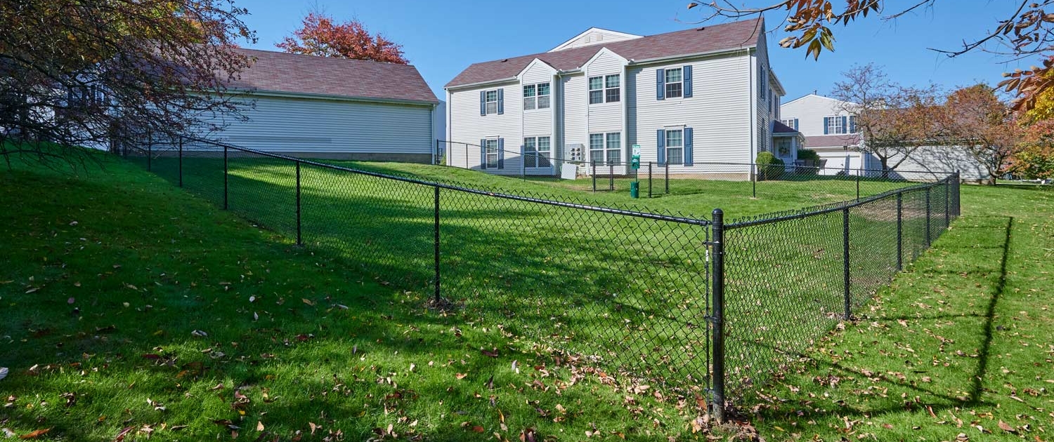 Grand Bay Townhomes and Apartments Dog Park Detail