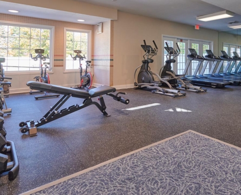 Grand Bay Apartments and Townhomes Fitness Room Detail