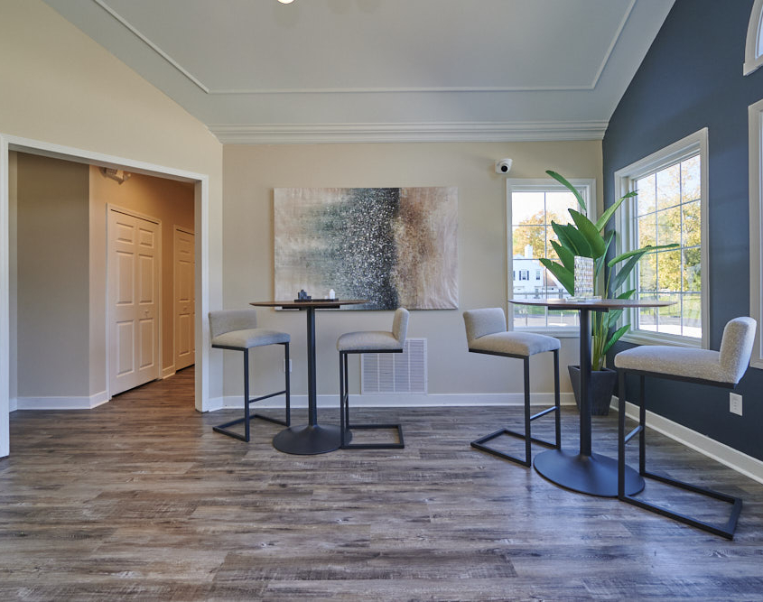 Grand Bay Apartments and Townhomes Clubhouse and Leasing Office Interior