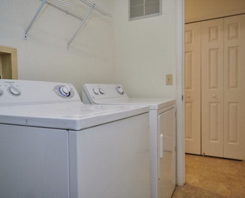 Grand Bay Apartments and Townhomes Laundry Room Detail