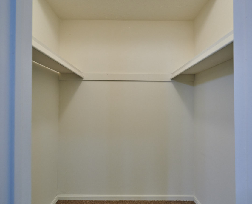 Grand Bay Apartments and Townhomes Walk-in Closet Detail