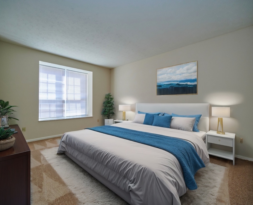 Grand Bay Townhomes and Apartments Bedroom Detail