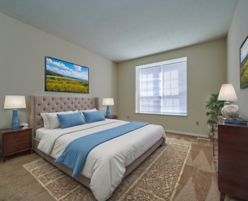 Grand Bay Townhomes and Apartments Bedroom Detail