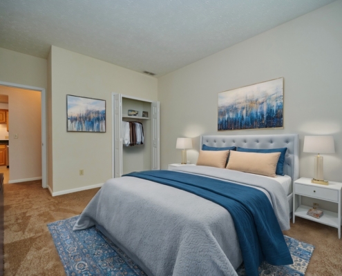 Grand Bay Townhomes and Apartments Bedroom Detail